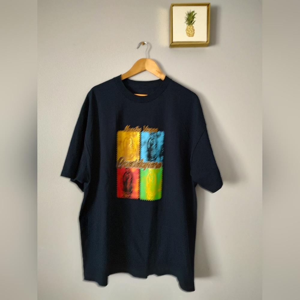T Shirt  Unisex RA  Size 2XL Color Navy Blue  Virgin Mexico  New  Comfortable